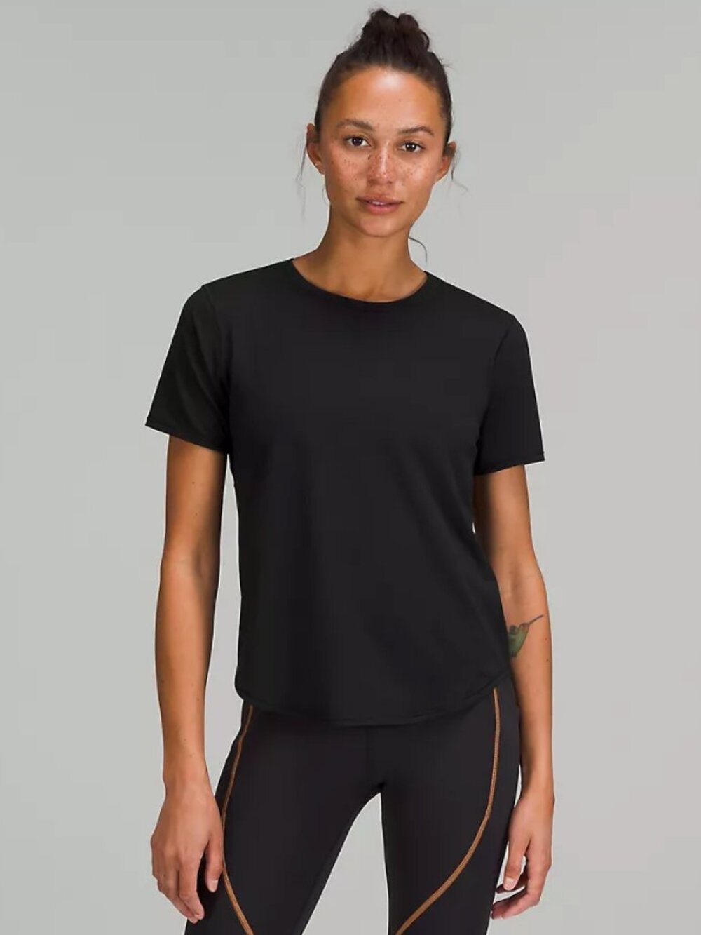 High-Neck Running and Training T-Shirt